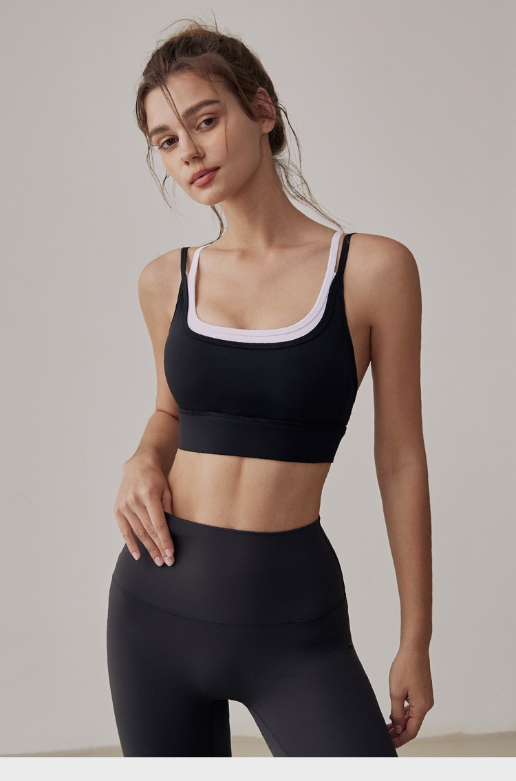 Colorblock Sports Bra